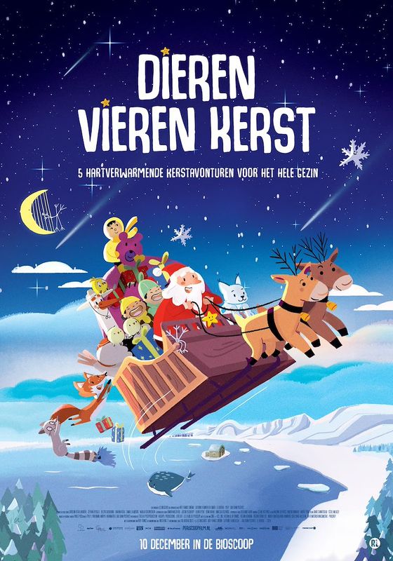 Dieren vieren Kerst